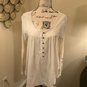 Free People tunic like new never worn.